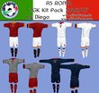  Kits pour l'AS Roma