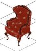  Fauteuil rouge