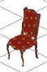  Chaise rouge