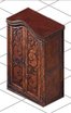  Armoire rustique.