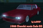  Chevrolet Monte Carlo SS 1986