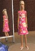  Robe fillette Barbie fleurie