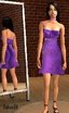  Robe sans manches violette