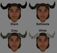  Demon Race Horns Pack