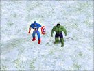  Captain America and the Hulk