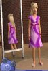  Robe Satin Barbie