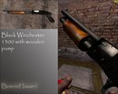  Black Winchester 1300 with Wooden Pump