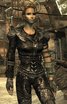  Classic Black Leather Armor Male and Female