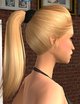  Coiffure : Free Rosesims2 ponytail retextured