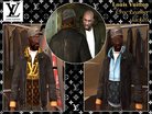  Fringues : Veste en cuir Louis Vuitton