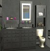  GlassWood Bathroom Set