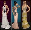  Celebrity gowns (robes de soirée)