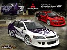  Mitsubishi Lancer Evo - Vinyle NFS Carbon