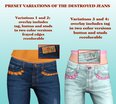  Vêtements femmes : Stylish Comfort Jeans