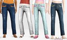  Vêtements femmes : Stylish Comfort Jeans