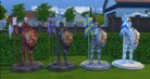  Pack de sculptures Les Sims 2