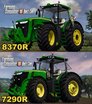  John Deere 7290R et 8370R