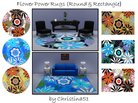  Tapis Flower Power