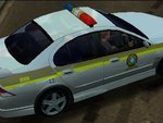 Voiture de police Ford TS50