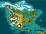 Carte Nord America