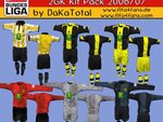 Kits pour le Borussia Dortmund