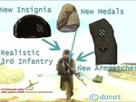 Realistic 3rd Infantry Player Skin V1