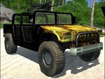 Flame Humvee