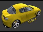 Mazda RX8 Yellow (Coast)