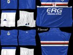 Maillot de Sampdorai