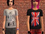 Tenues d'adolescentes rebelles