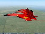 Su27 Red Skin