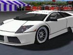 Lamborghini Murcielago blanche