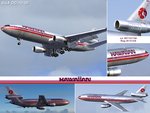 Global Aircraft Hawaiian Airlines textures for the SGA DC-10-30