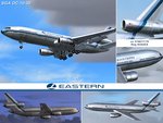 Global Aircraft Eastern Airlines textures for the SGA DC-10-30