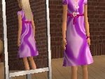 Robe Satin Barbie