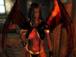 A beautiful Female Dremora Aanila 1.2 (Voix et ailes ajoutées)