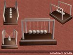 Objets : Real animated Newton's Cradle!
