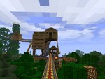 Large minecart track