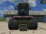 Claas Jaguar 870 dual wheels