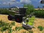 CLAAS Jaguar 870 with manual pipe