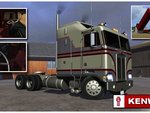 Kenworth K100 et Semi Hilken