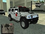 Hummer H2 Red Cross