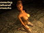 Nude patch : Bouncing Natural Breasts