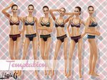 Pack de lingerie Tentation