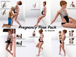 Pack de poses pour femme enceinte