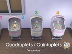 Quadruplés et quintuplés