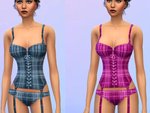 Corset avec lacets